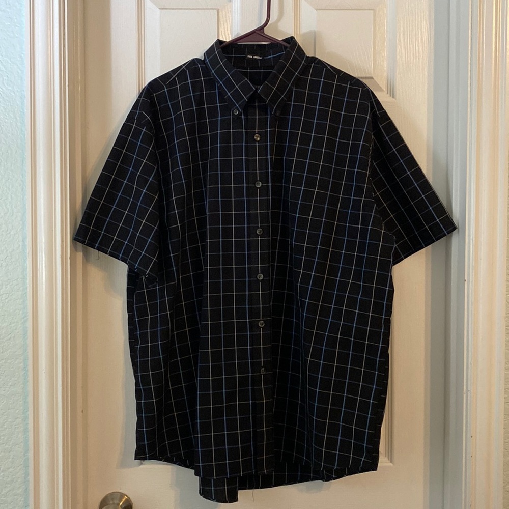 Mens NO IRON Button Down Shirt